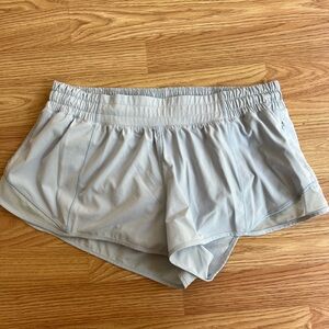 Lululemon Athletica Light Blue Athletic Shorts Lightweight Elastic Waist